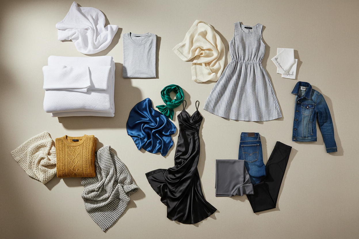 Common Fabric Types and Their Everyday Applications