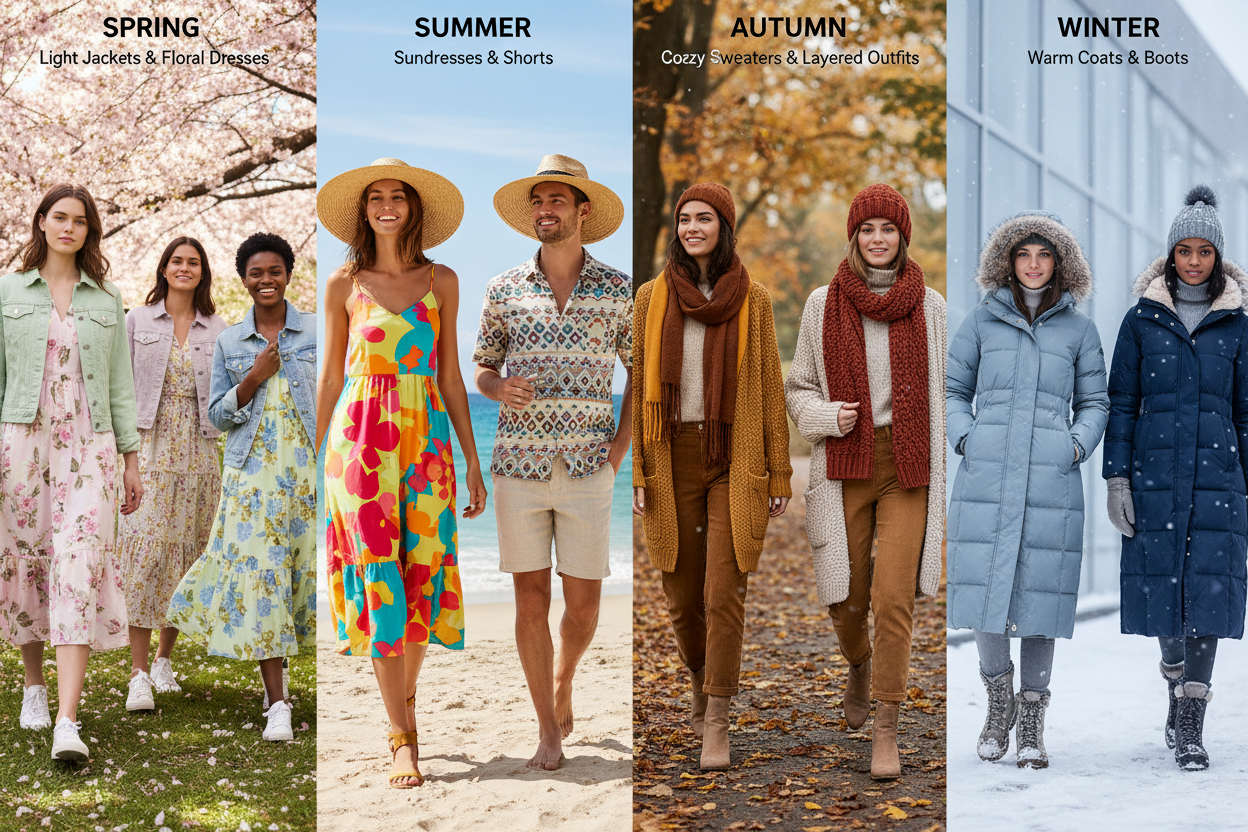 How Seasonal Changes Affect Clothing Choices