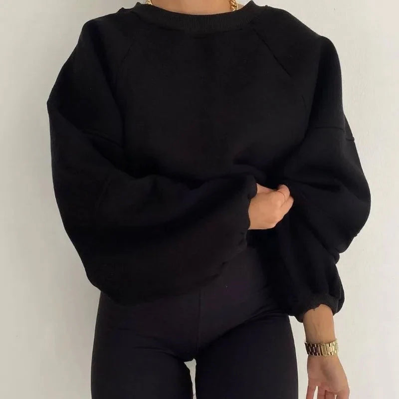 Women’s Oversized Crew Pullover