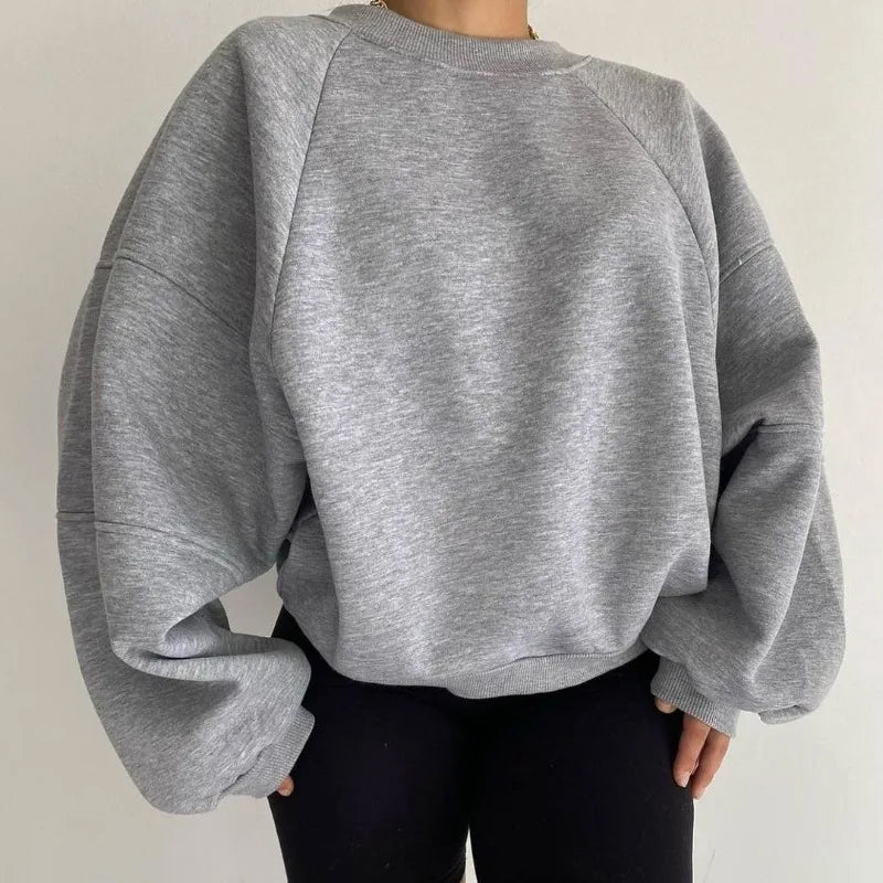 Women’s Oversized Crew Pullover