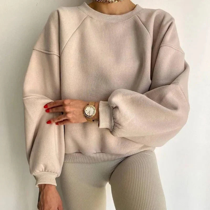 Women’s Oversized Crew Pullover