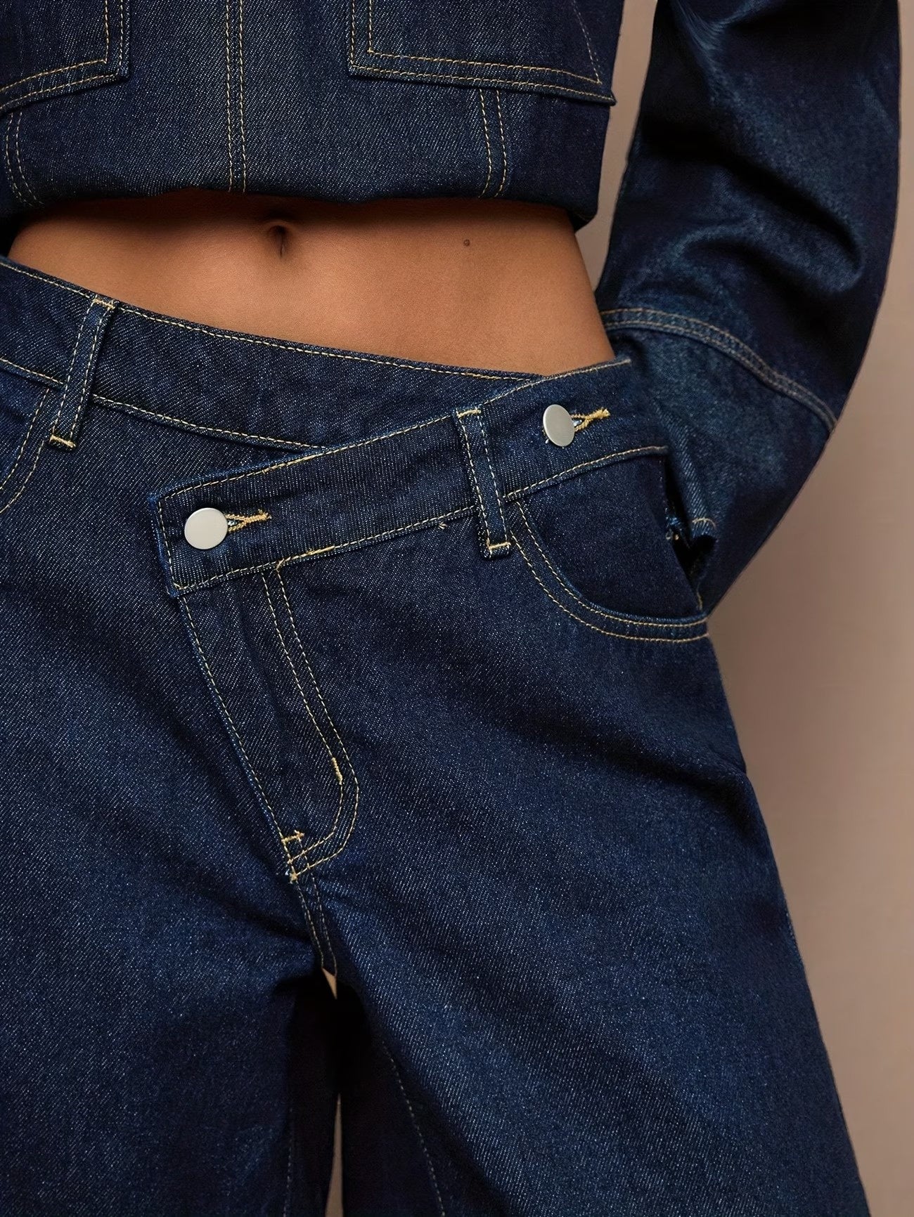 Women's Asymmetrical Wide-Leg Pants